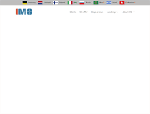 Tablet Screenshot of het-imo.net
